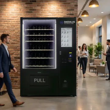 Digital vending machine interface and cashless checkout