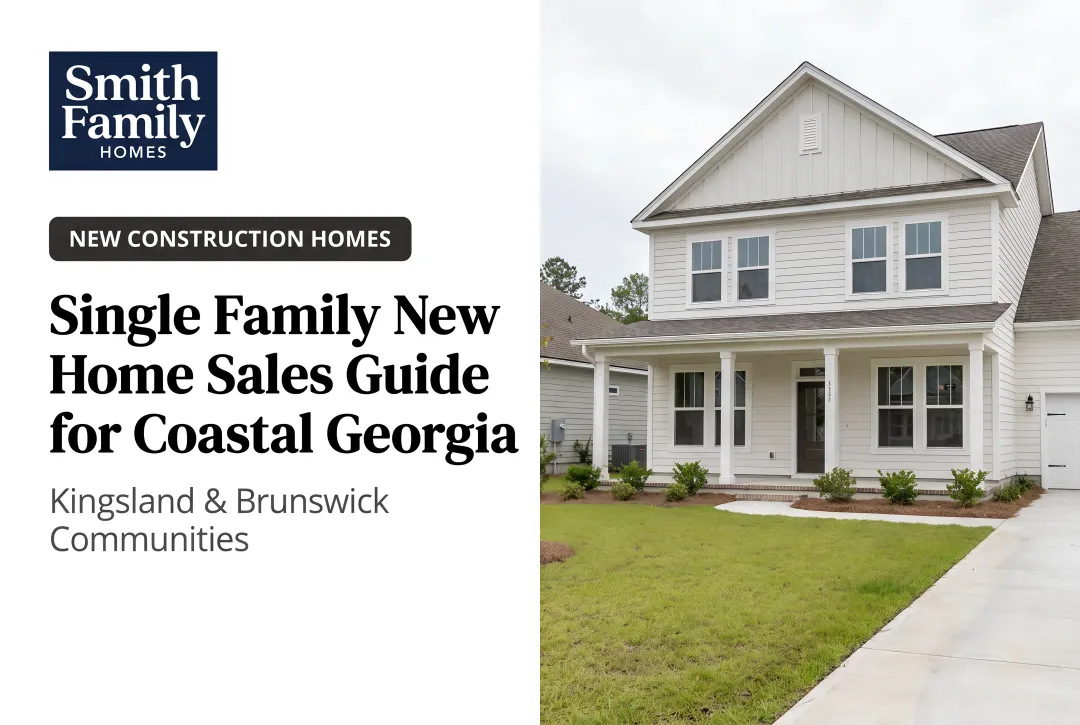 Single Family New Home Sales Guide for Coastal Georgia