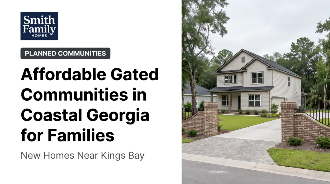 Affordable Gated Communities in Coastal Georgia for Families