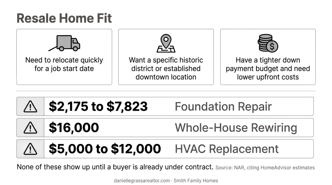 Common resale home repair costs foundation rewiring and HVAC replacement