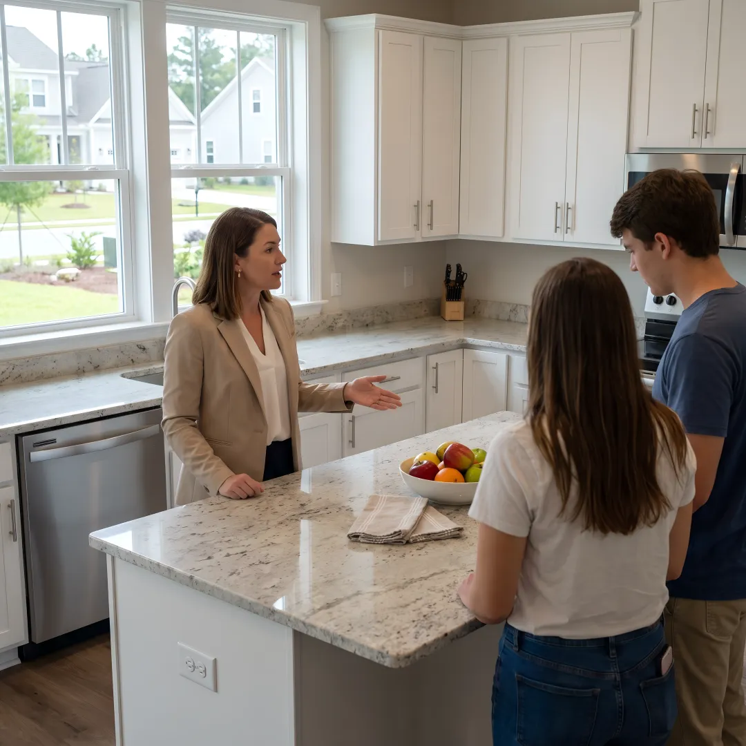 New construction home tour in Coastal Georgia