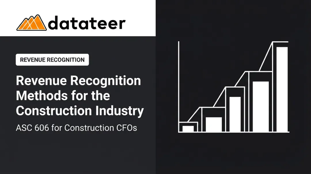 Revenue Recognition Methods for the Construction Industry