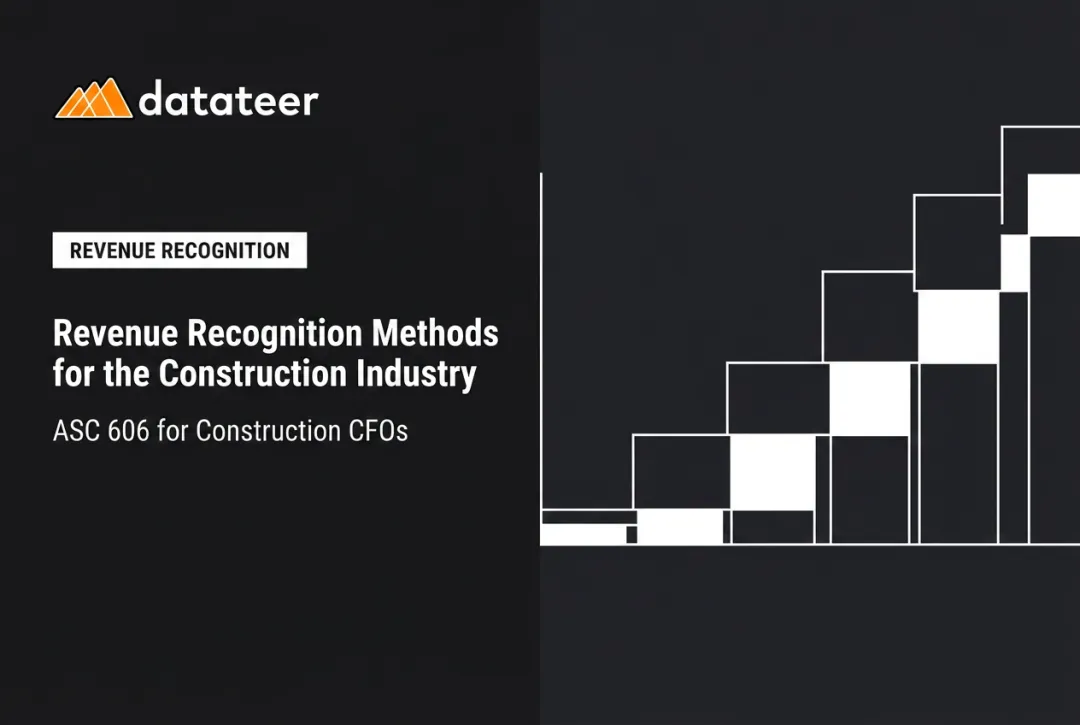 Revenue Recognition Methods for the Construction Industry