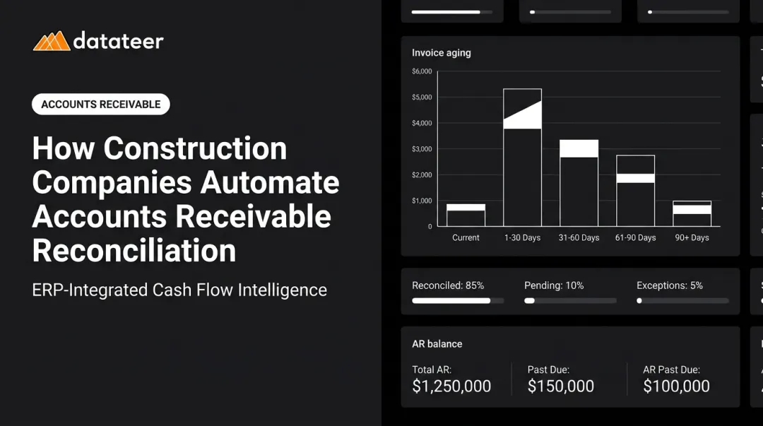 How Construction Companies Automate Accounts Receivable Reconciliation