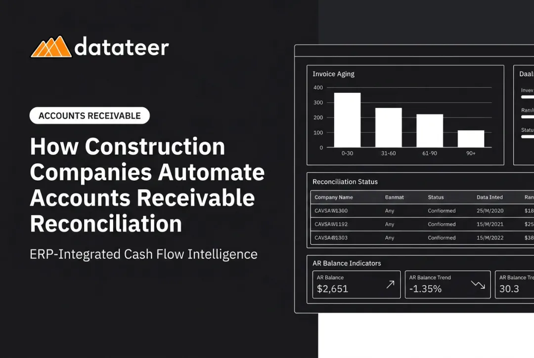 How Construction Companies Automate Accounts Receivable Reconciliation