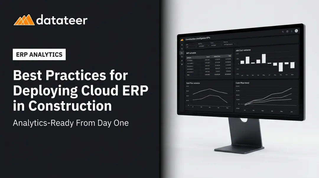 Best Practices for Deploying Cloud ERP in Construction