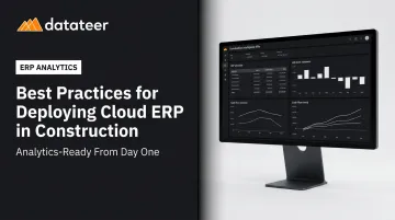 Best Practices for Deploying Cloud ERP in Construction