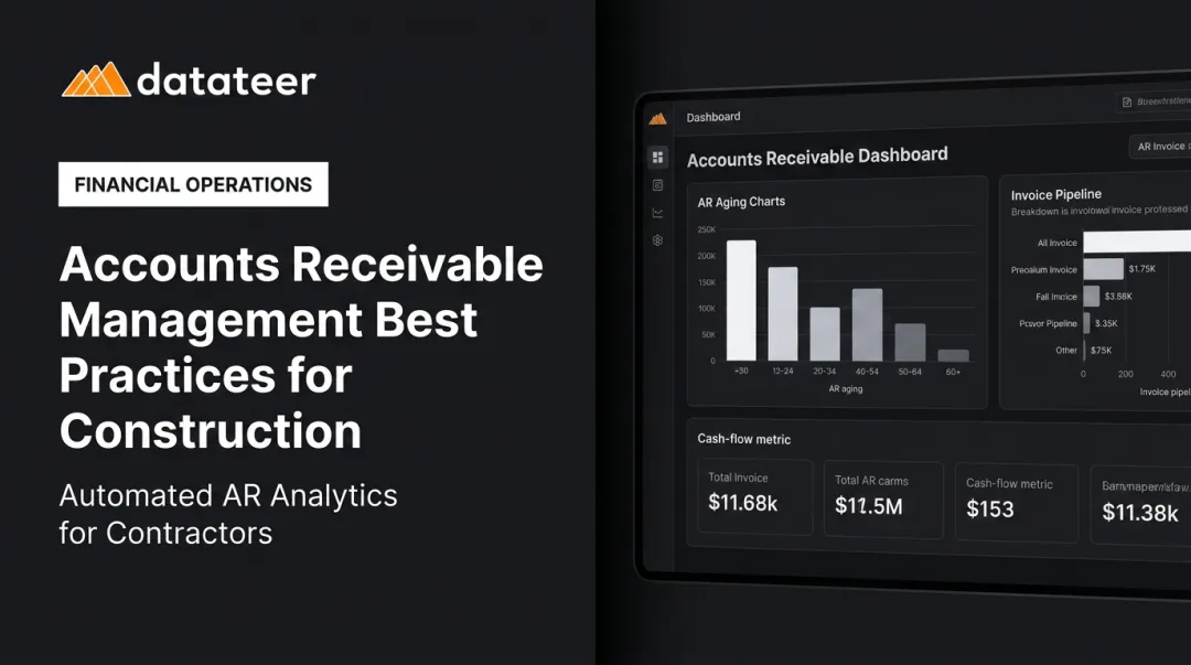 Accounts Receivable Management Best Practices for Construction