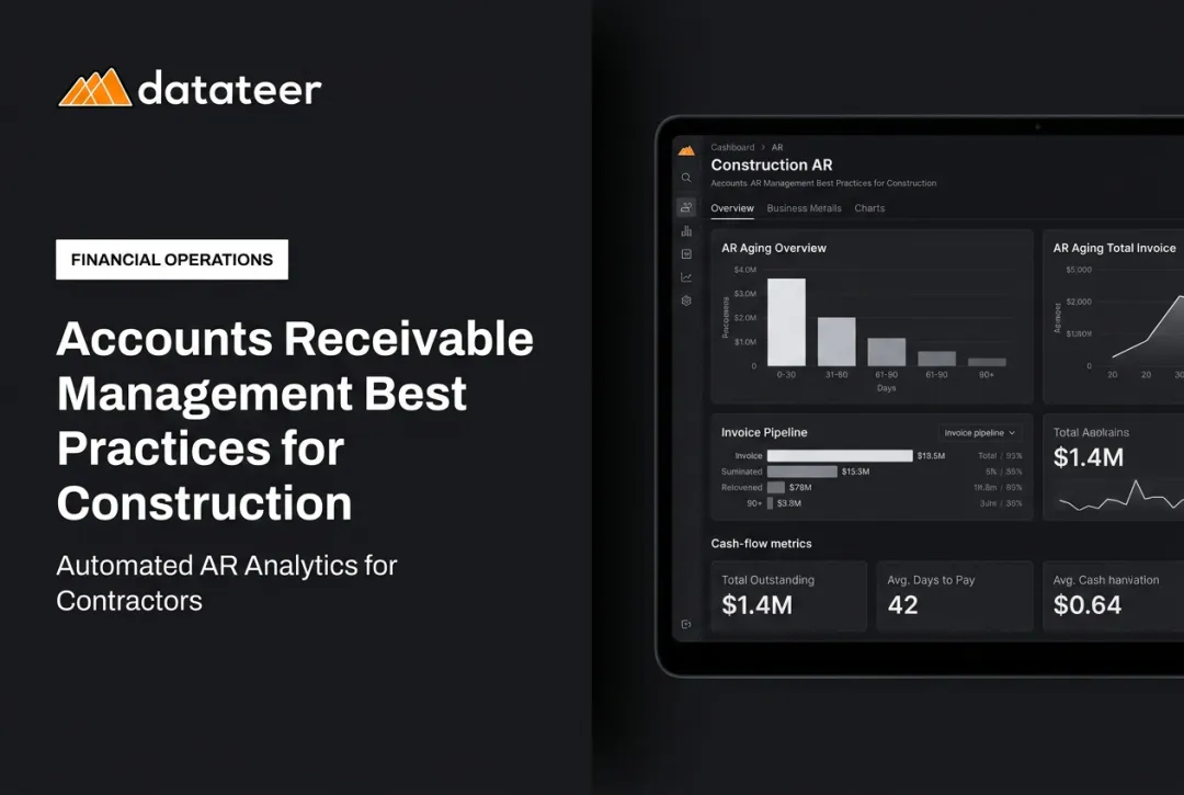 Accounts Receivable Management Best Practices for Construction