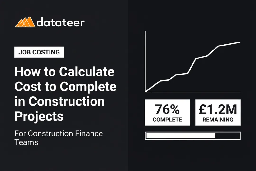 How to Calculate Cost to Complete in Construction Projects