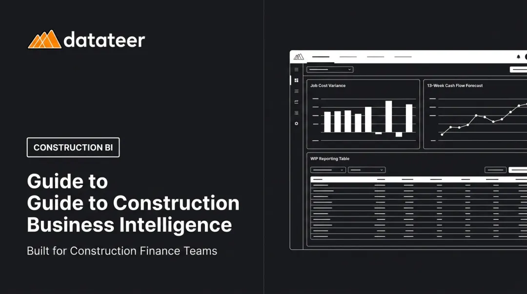 Guide to Construction Business Intelligence