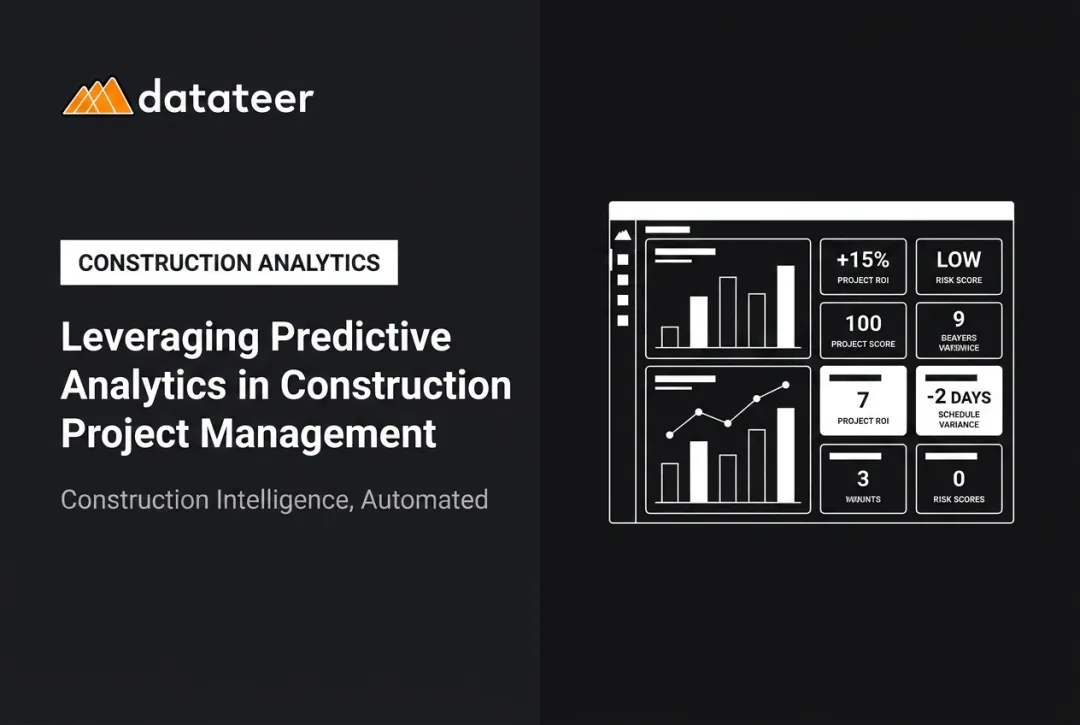 Leveraging Predictive Analytics in Construction Project Management