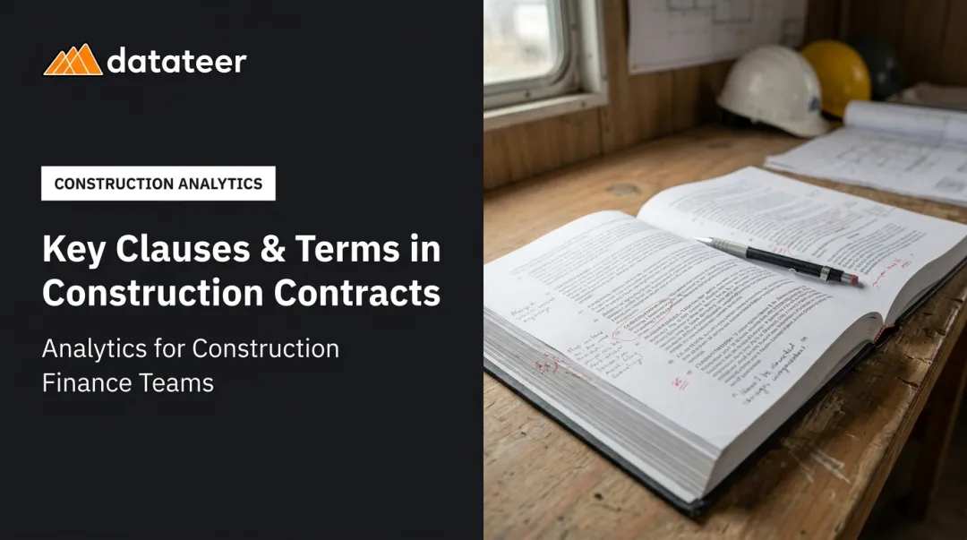 Key Clauses & Terms in Construction Contracts