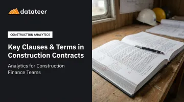 Key Clauses & Terms in Construction Contracts