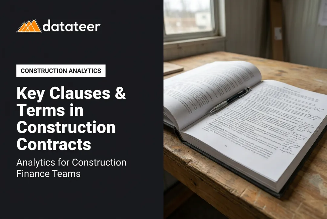 Key Clauses & Terms in Construction Contracts