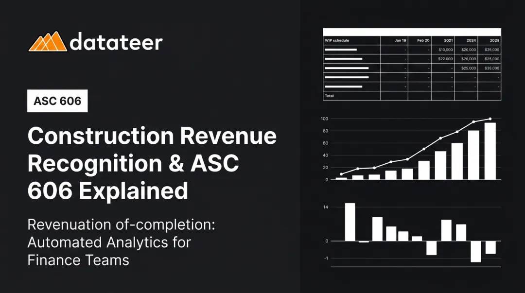 Construction Revenue Recognition & ASC 606 Explained