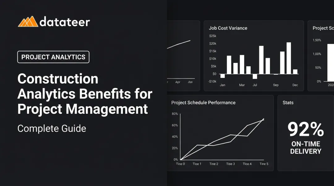 Construction Analytics Benefits for Project Management: Complete Guide