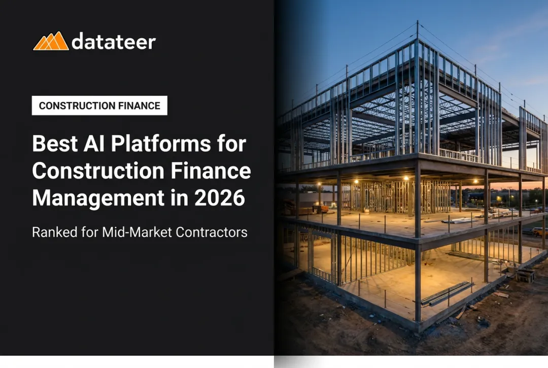 Best AI Platforms for Construction Finance Management in 2026
