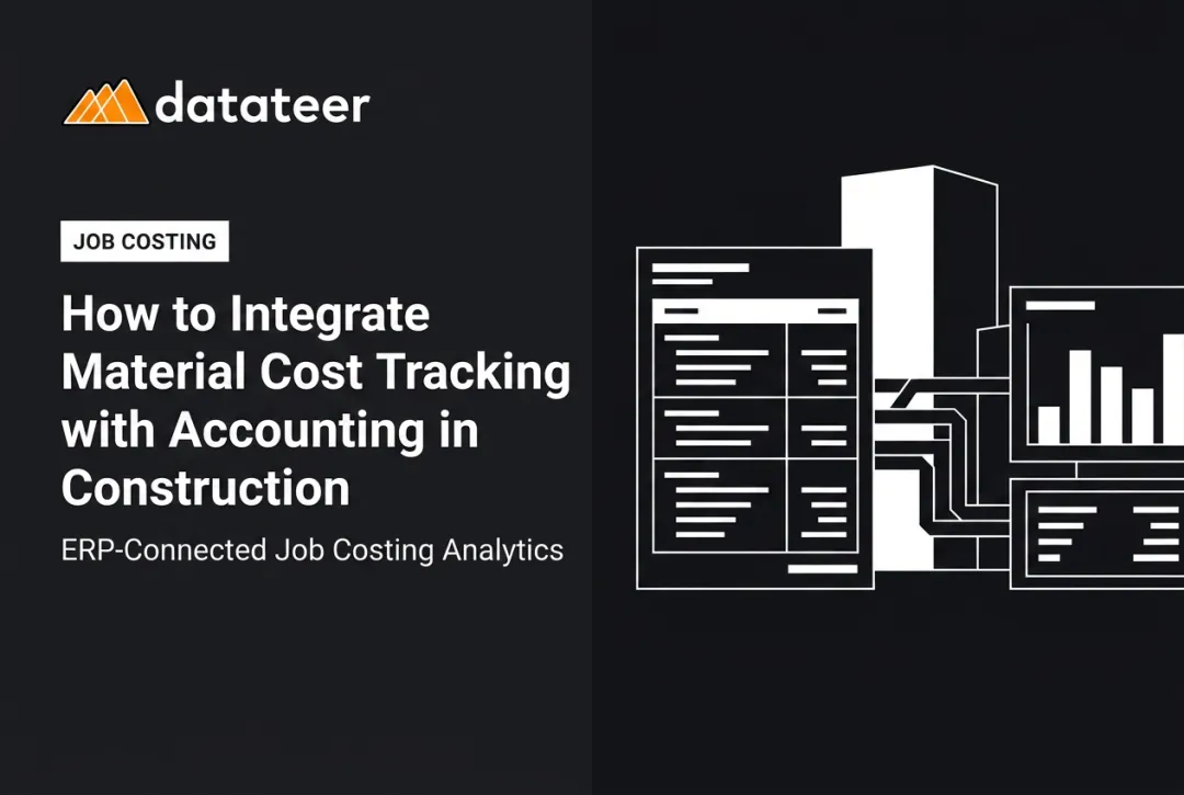 How to Integrate Material Cost Tracking with Accounting in Construction