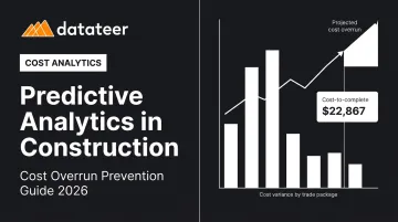 Predictive Analytics in Construction: Cost Overrun Prevention Guide 2026