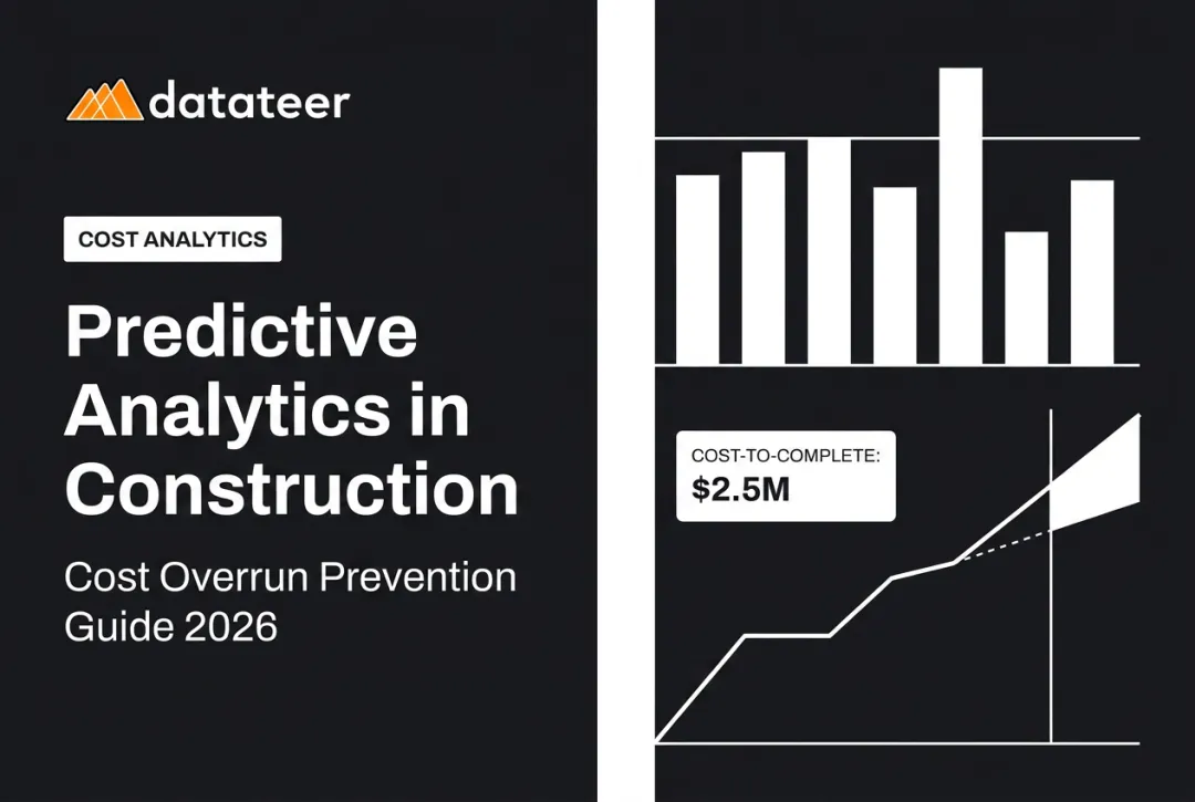 Predictive Analytics in Construction: Cost Overrun Prevention Guide 2026