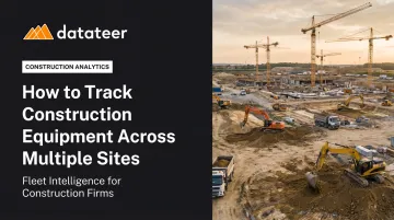 How to Track Construction Equipment Across Multiple Sites