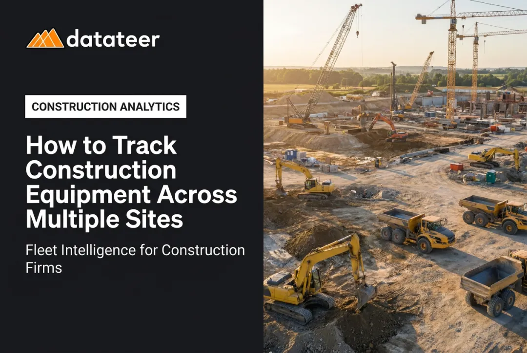 How to Track Construction Equipment Across Multiple Sites
