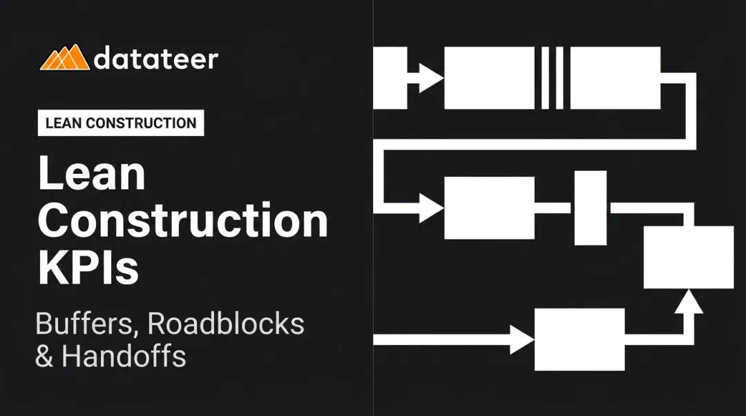 Lean Construction KPIs: Buffers, Roadblocks & Handoffs