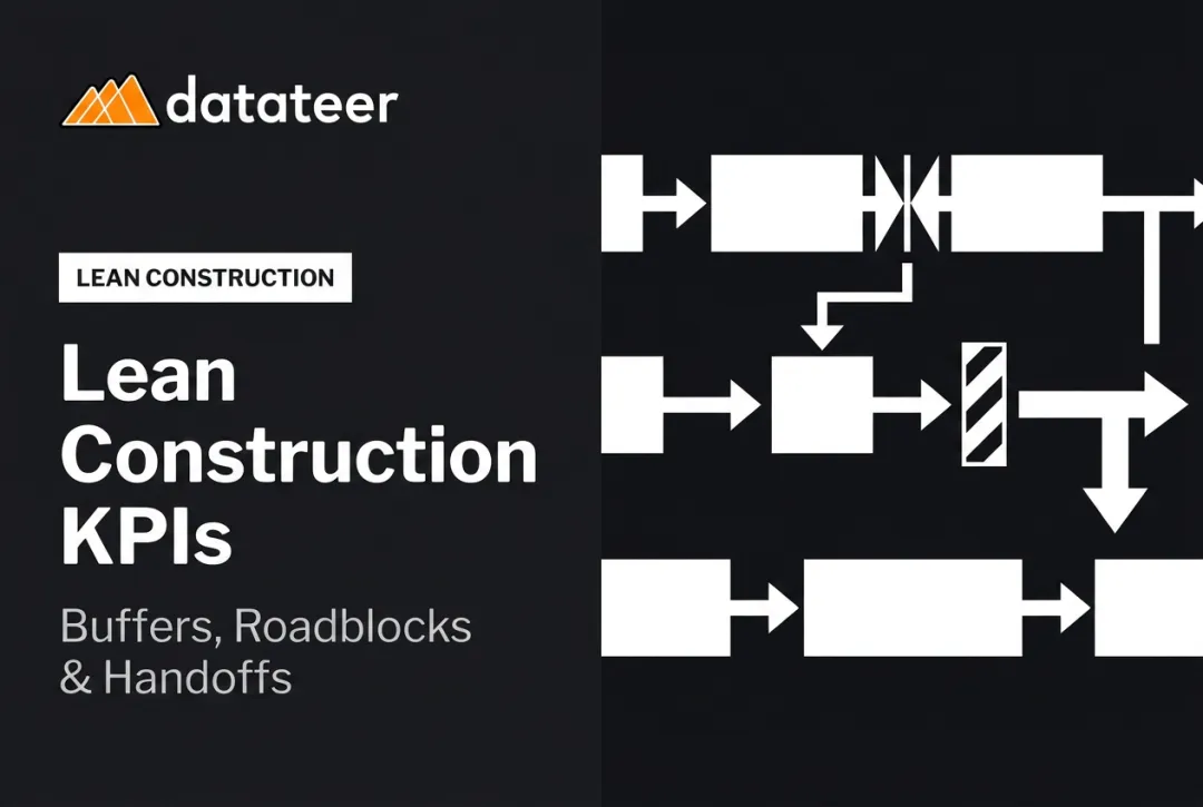 Lean Construction KPIs: Buffers, Roadblocks & Handoffs