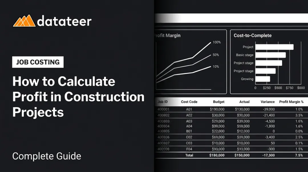 How to Calculate Profit in Construction Projects: Complete Guide
