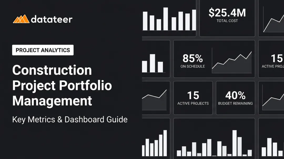 Construction Project Portfolio Management: Key Metrics & Dashboard Guide