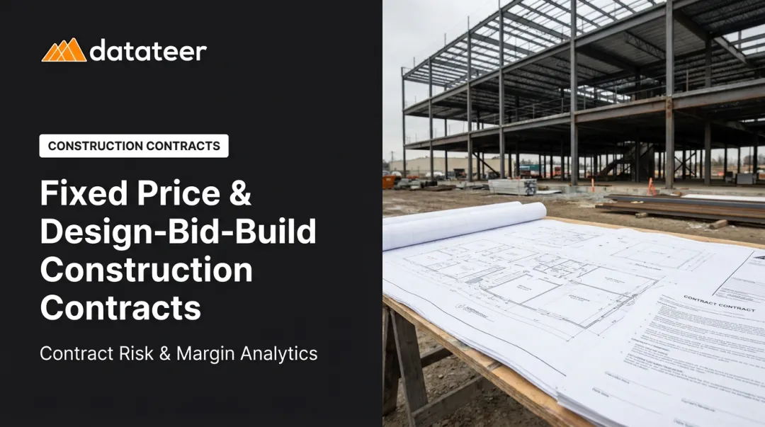 Fixed Price & Design-Bid-Build Construction Contracts