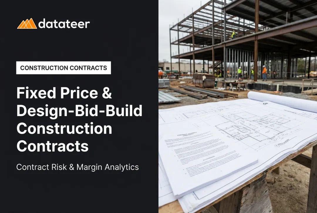Fixed Price & Design-Bid-Build Construction Contracts