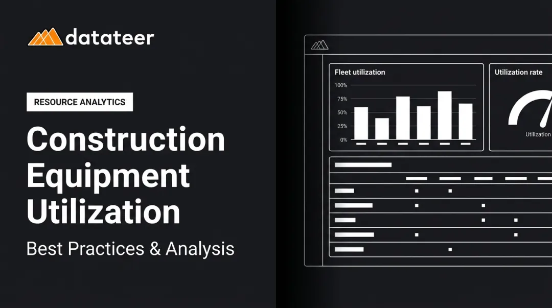 Construction Equipment Utilization: Best Practices & Analysis