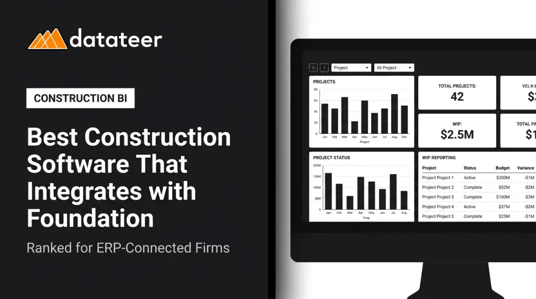 Best Construction Software That Integrates with Foundation