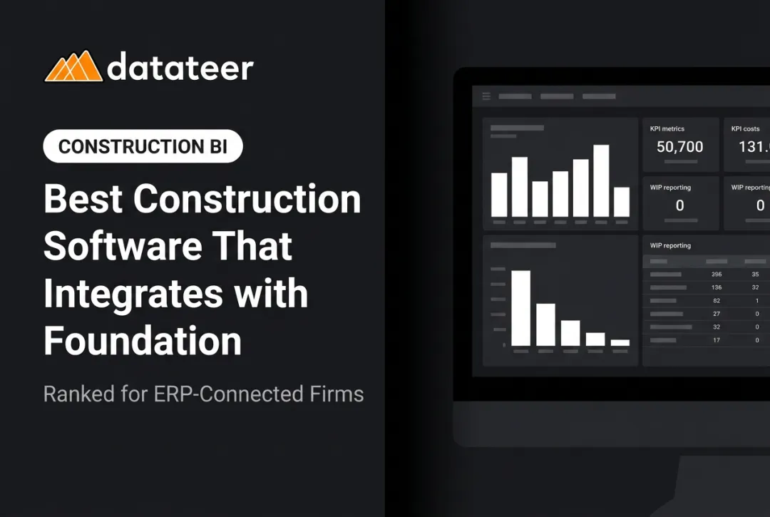 Best Construction Software That Integrates with Foundation