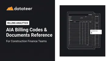 AIA Billing Codes & Documents Reference