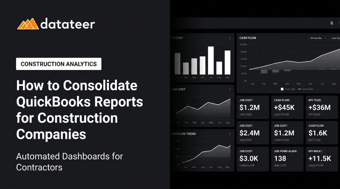 How to Consolidate QuickBooks Reports for Construction Companies