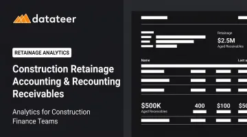 Construction Retainage Accounting & Receivables