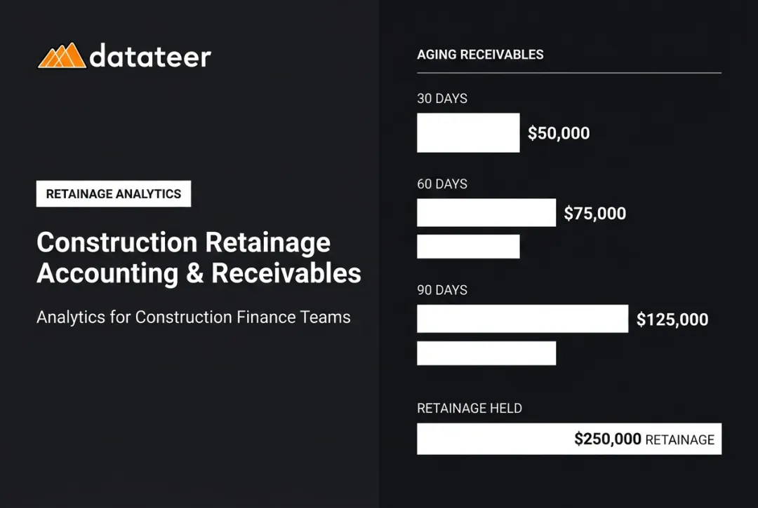 Construction Retainage Accounting & Receivables