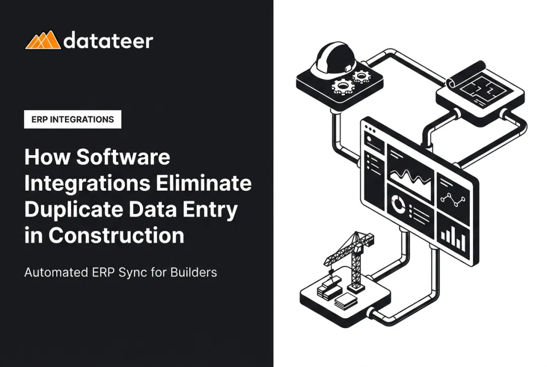 How Software Integrations Eliminate Duplicate Data Entry in Construction