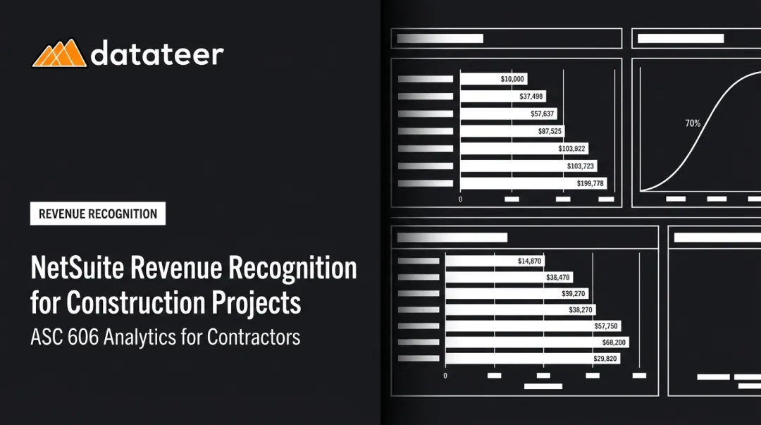 NetSuite Revenue Recognition for Construction Projects
