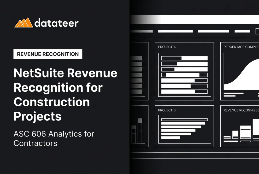 NetSuite Revenue Recognition for Construction Projects