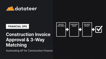 Construction Invoice Approval &amp; 3-Way Matching