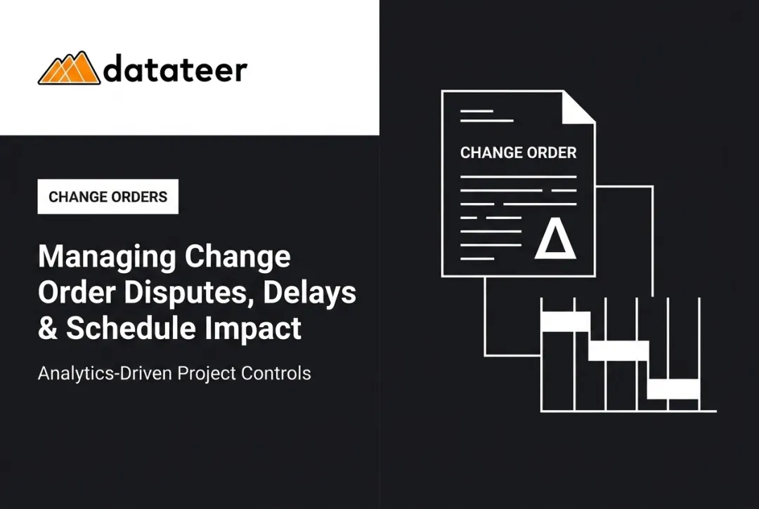 Managing Change Order Disputes, Delays & Schedule Impact
