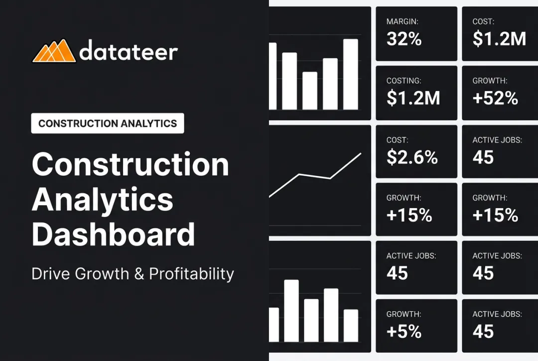 Construction Analytics Dashboard: Drive Growth & Profitability