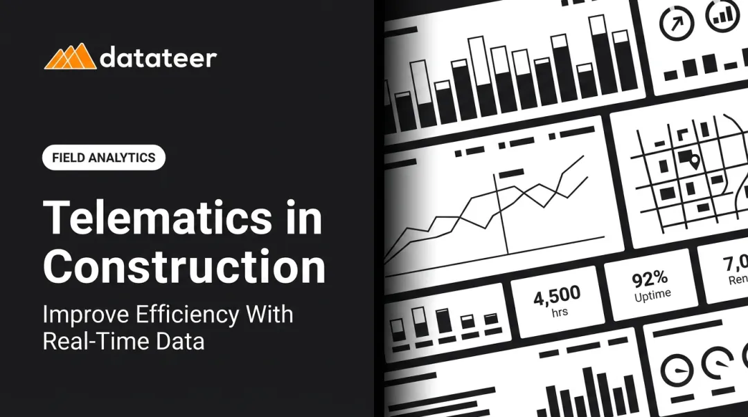 Telematics in Construction: Improve Efficiency With Real-Time Data