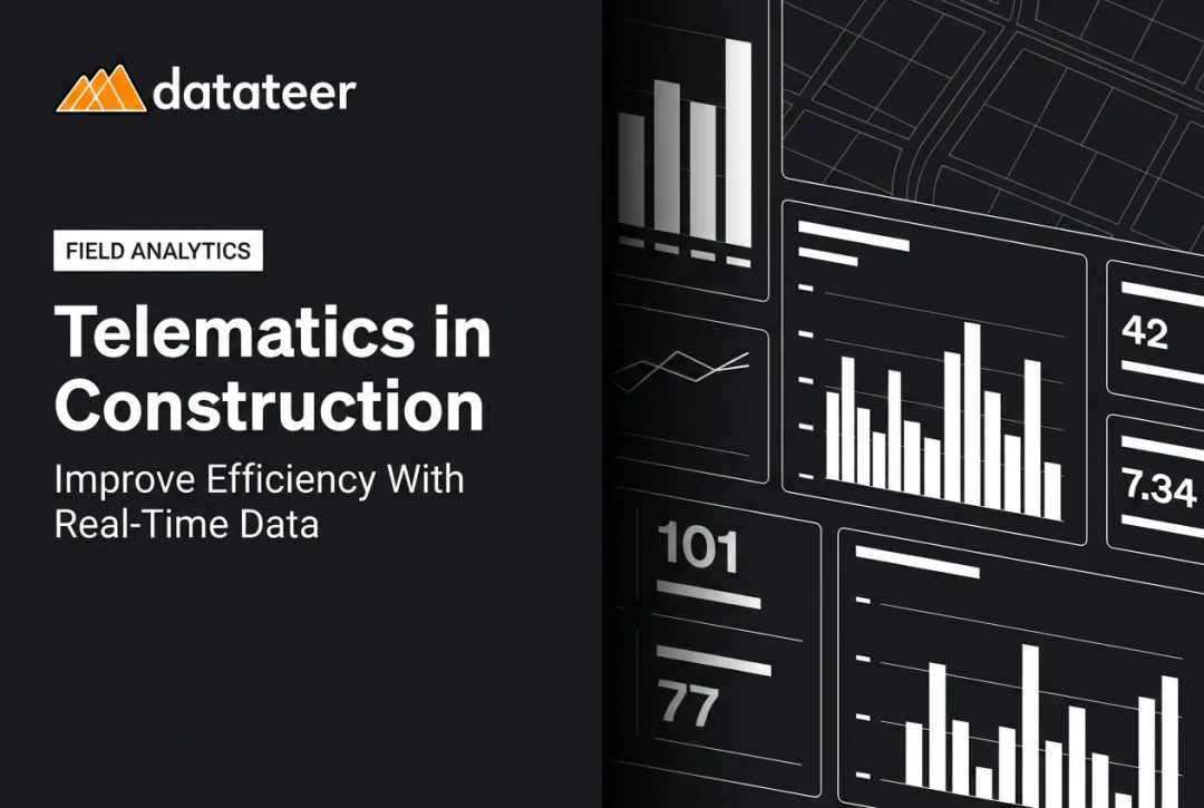 Telematics in Construction: Improve Efficiency With Real-Time Data