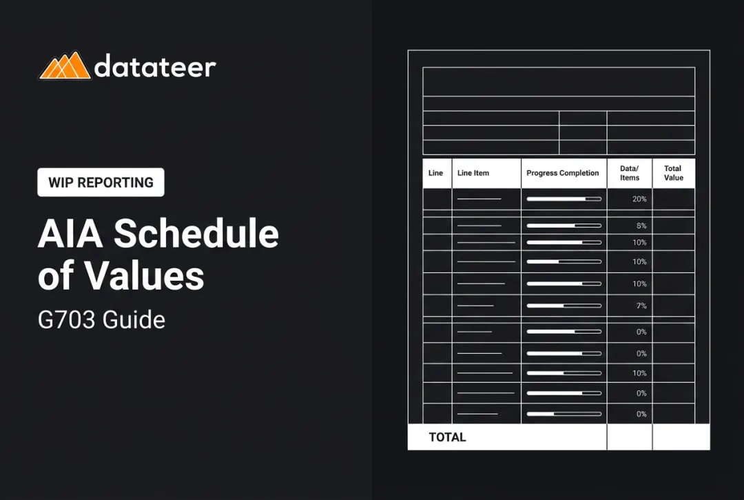 AIA Schedule of Values: G703 Guide