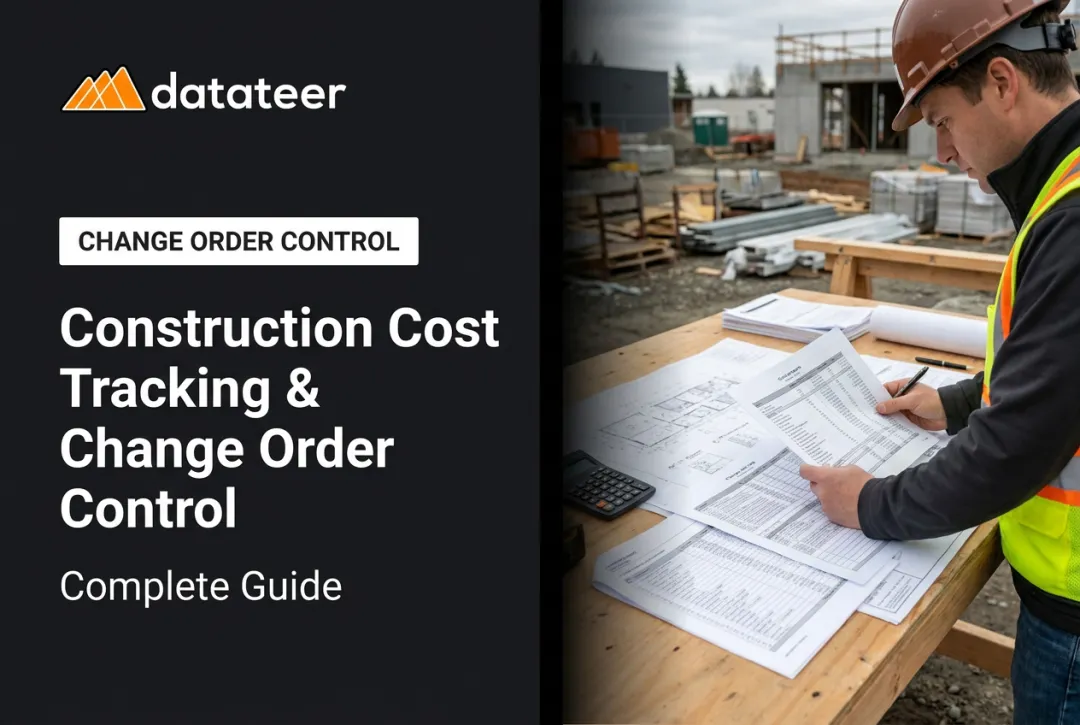 Construction Cost Tracking & Change Order Control: Complete Guide